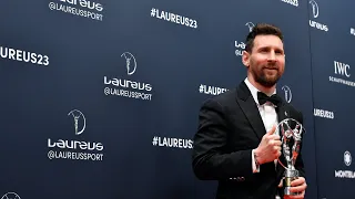 🏆Argentina & PSG star Messi wins the 2023 Laureus World Sportsman Of The Year Award
