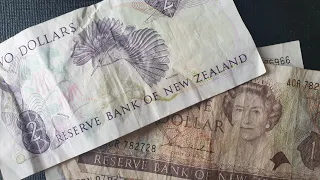 New Zealand older Banknotes