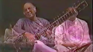 Ustad Vilayat Khan, Shujaat Khan and Ustad Zakir Hussain || Raag Bhairavi