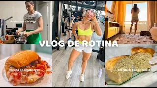 VLOG: receita de pão de batata e almôndegas, jejum intermitente, maquia e fala, rotina 6pm