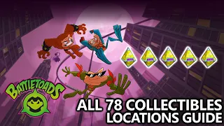 Battletoads - All 78 Collectibles Locations Guide - Did You Use a Walkthrough? Achievement