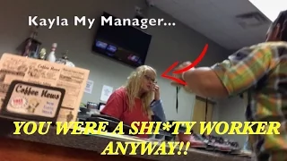 QUITTING MY JOB!! | GOT CURSED OUT!! & KICKED OUT! | *LIVE FOOTAGE