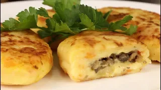 ПОСТНЫЕ КАРТОФЕЛЬНЫЕ ЗРАЗЫ С ГРИБАМИ! ВКУСНО РАЗНООБРАЗИМ ПОСТНОЕ МЕНЮ!