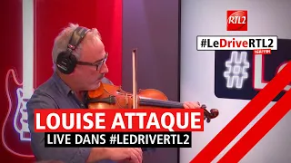 Louise Attaque interprète "Siffler sur la colline" en live dans #LeDriveRTL2 (06/09/22)