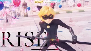 Rise (Fame on Fire) || AMV [Miraculous Ladybug]