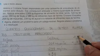 Correção da atividade de Matemática pág.37 do Livro A CONQUISTA DA MATEMÁTICA - 14/05/2021