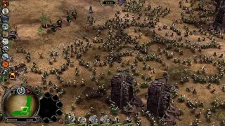 THE ONE OF BIGGEST ARMY LOTR BFME2 has ever seen!!! #lotrbfme