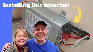 How We DIY Installed our Airstream RV's Inverter | Boondocking, Dry Camping, and Off Grid Power