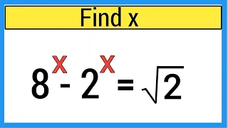 German | Nice Square root math Simplification | Find the Value of x | Olympiad problem