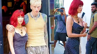 Megan Fox and MGK tried on new looks and went to lunch in New York!