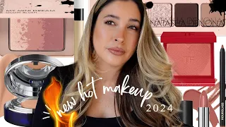 TESTING THE HOTTEST NEW MAKEUP OF 2024 🔥 NATASHA DENONA, Makeup by Mario, HOURGLASS, Hermes