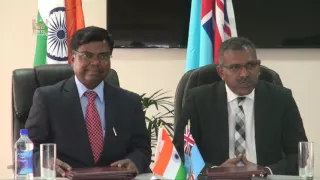 Fijian Minister for Trade signs memorandum of Agreement on Micro Enterprise Development