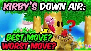 Is Down Air Kirby's Best/Worst Move?  In Depth Look and Analysis