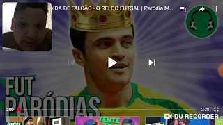 Reagi despedida de Falcão -rei do futsal:fut parodias