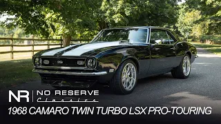 NEW ARRIVAL WALK AROUND 1968 Chevrolet Camaro Twin Turbo LSX Pro-Touring  - FOR SALE 18005627815