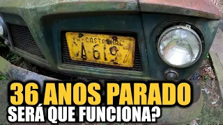 CARRO 36 ANOS PARADO! SERÁ QUE VAI FUNCIONAR?!?!