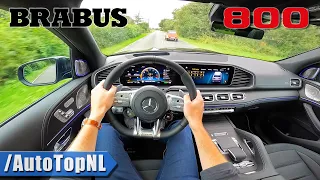 BRABUS 800 GLS 63 AMG | POV Test Drive by AutoTopNL