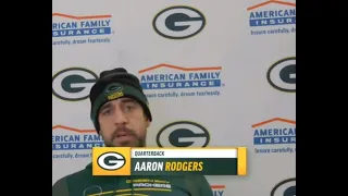 Aaron Rodgers Calls Out MVP Voter: "He's A Bum" #Shorts