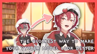 WHAT NO ONE TELLS YOU ABOUT SETTING UP YOUR VTUBER MODEL (Make your model look better in 10min!)