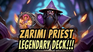How to DOMINATE with the ULTIMATE Zarimi Priest Deck: Unstoppable Combos & Legendary Plays!