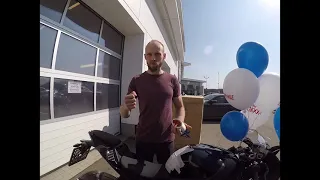 Забрала новый BMW S1000rr 2021 из салона🥳