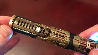Desert Wanderer Lightsaber with Goth-3D Master Chassis - Install by Sabersense