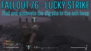 Find And Excavate The Dig Site In The Ash Heap (Map) (Fallout 76)