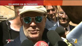 L'ultimo saluto a Paolo Villaggio