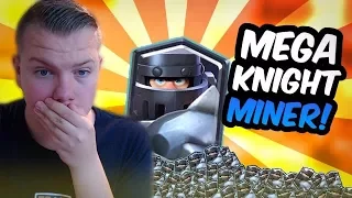 MEGA KNIGHT OP?! Miner Control Deck w/ Mega Knight for Grand Challenges! - Clash Royale