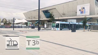 Tramway T3b: Marche à blanc du prolongement T3b