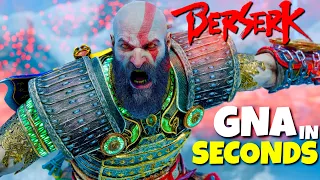 When You DON’T Want To Play The Game - GNA in seconds - God Of War Ragnarok Strongest Build