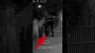 A person standing in shock at the sight of a real ghost #viral #trending full   Amma Media Channel