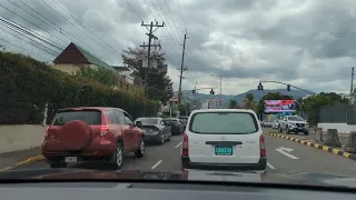 Half-Way Tree to UWI Mona Campus back gate (Irvine Hall entrance) via Hope Road | Driving Jamaica