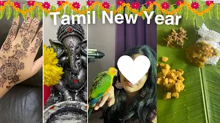 Tamil New Year Vlog | How I Celebrate Tamil New Year | #tamil #vlog