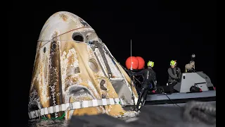 NASA's SpaceX Crew-5 Mission Splashdown (Official NASA Broadcast)