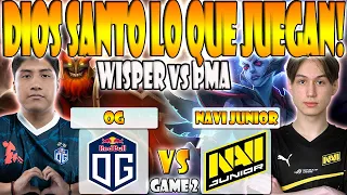 OG VS NAVI JUNIOR BO3[GAME 2]TIMADO, WISPER, CEB, BZM VS GOTTHEJUICE - DREAMLEAGUE SEASON 23