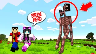 SIREN HEAD in ORASUL din MINECRAFT ! Scapam ?