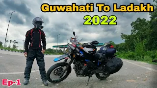 Ladakh Ride Start 🔥Assam To Ladakh Solo On Xpulse200 | Ep.01