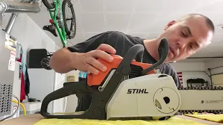 Stihl MS180C review and maintenance