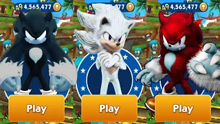 Sonic Dash - Movie Hyper Sonic vs Dark Werehog vs Red Sonic the Werehog - All Characters Unlocked