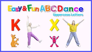 Easy & Fun ABC Dance | Alphabet Dance Song | Uppercase Letters