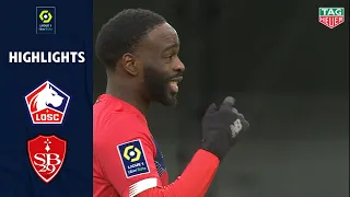 LOSC LILLE - STADE BRESTOIS 29 (0 - 0) - Highlights - (LOSC - SB29) / 2020-2021