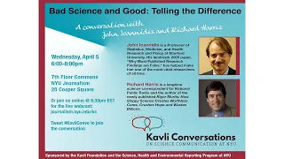 Bad Science and Good: Telling the Difference | Kavli Conversation - Apr 5, 2017