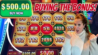 $500 MAX BET BONUS BUYS! What could go wrong?