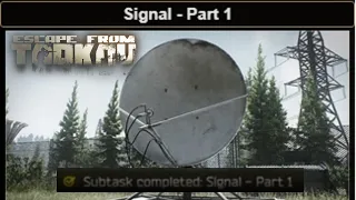 Signal  Part 1 Escape From Tarkov Easy Quest Guide Under a Minute! Mechanic #eft