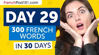 Day 29: 290/300 | Learn 300 French Words in 30 Days Challenge