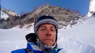 Skier Survives Fall Off 150 Foot Cliff