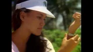 Gina Jenkins - GTE Hawaiian Tel commercial "College Girl", mid '80s