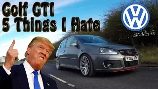 5 Things I Hate about my VW Golf MK5 GTI vlog