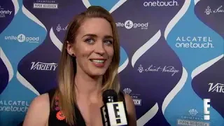 Emily Blunt Talks about Ewan McGregor at the 2015 unite4:good Awards